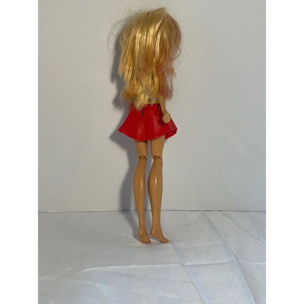 DC Supergirl Doll Blonde Red Skirt Blue Top Superman Logo Action Figure - Picture 2 of 4